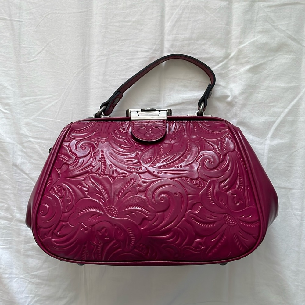 Patricia Nash Magenta Gracchi Satchel